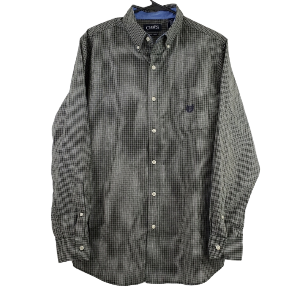 Sold Chaps Ralph Lauren Easy Care Button Down Sz Medium